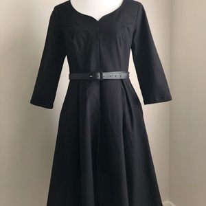 ModCloth Sartorial Secret Fit and Flare Dress